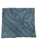 Scarf Bar SB Sailors Rope Aqua Square Scarf myselflingerie.com