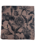 Scarf Bar Redwood Roses Square Scarf myselflingerie.com