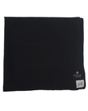 Scarf Bar SB FW2021 Black Premium Solid Square Scarf myselflingerie.com