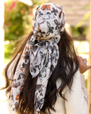 Scarf Bar Monarch Butterfly Square Scarf