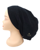 Triple Up Black Terry #600 Sleeping Snood myselflingerie.com