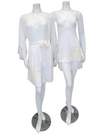 Oh! Zuza 3810 + 3811 Bridal Dreams Ivory Chemise & Robe Set myselflingerie.com
