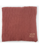 Cherie Mauve Textured Square