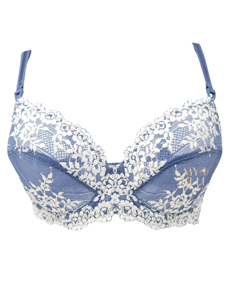 Wacoal 65191 Embrace Lace Wild Wind/Egret Underwire Bra myselflingerie.com
