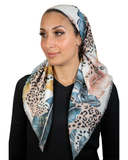 Tie Ur Knot Eye of the Tiger Adjustable Pre-Tied Bandanna with Full Non Slip Grip myselflingerie.com