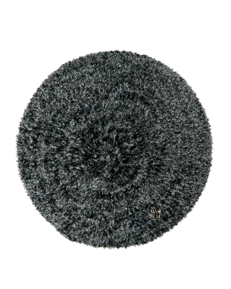 Lizi Headwear CONMGY Solid Grey Medium Unlined Chenille myselflingerie.com