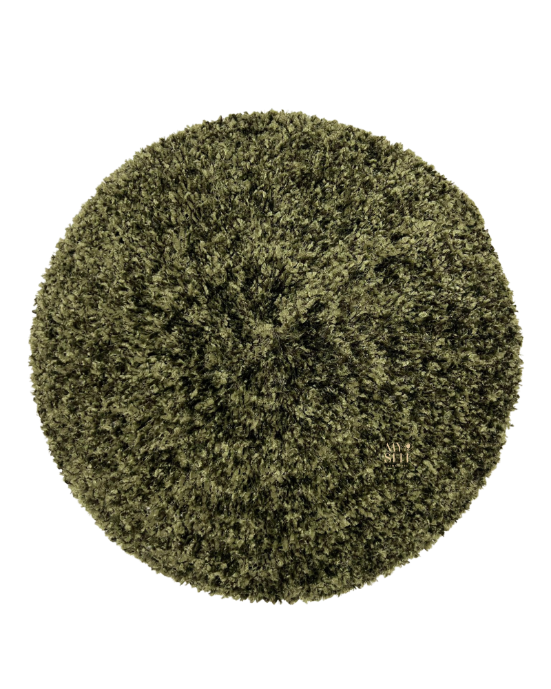 Lizi Headwear CONMOL Solid Olive Medium Unlined Chenille myselflingerie.com