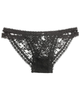 Love Libby 956 Black Filigree Floral Lace Bikini myselflingerie.com