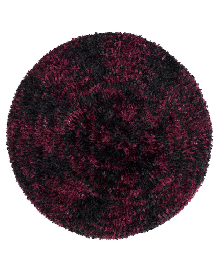 Atifa AT05BML Black/Maroon Lined Chenille myselflingerie.com