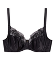 Wacoal 855377 Black Side Note Underwire Bra MYSELFLINGERIE.COM