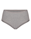 Gemsli Grey Cotton Hipsters 3 Pk