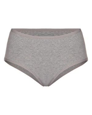 Gemsli Grey Cotton Hipsters 3 Pk
