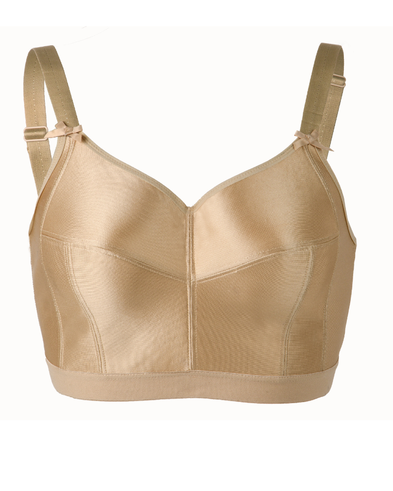 Abergele 5003SHORT Nude Shortline Shaper Wire Free Bra myselflingerie.com