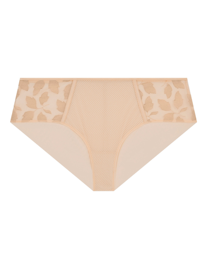 Simone Perele 14V630 Pearl Dahlia Sheer Boyshort myselflingerie.com