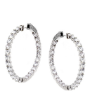 Bitz of Glitz CZ Hoop Earring 1