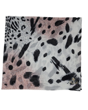 Tie Ur Knot Abstract Leopard Print Square myselflingerie.com