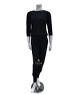 Oh! Zuza OZ214 Classic Black Modal Pajamas Set myselflingerie.com
