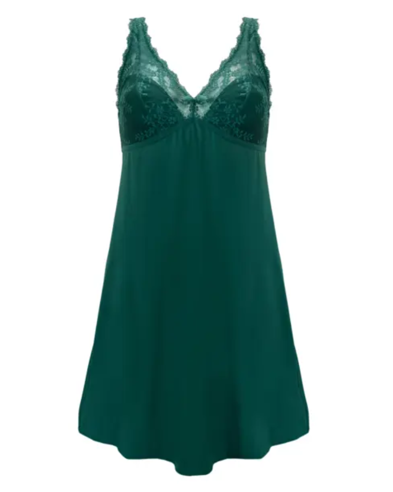 Pour Moi 14811 Forest Flora Luxe Chemise myselflingerie.com