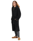 UGG 1121070 Ink Black Beckett Men's Plush Robe myselflingerie.com