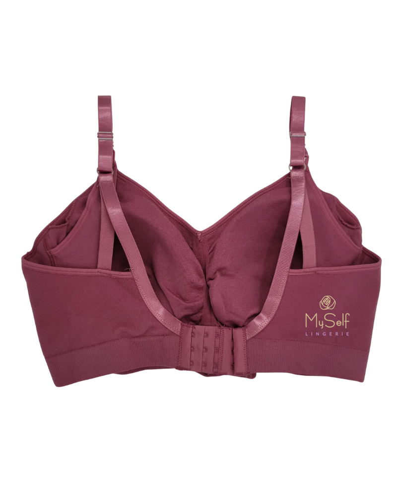 Hotmilk My Necessity Rose Wire Free Nursing Bra (DDD-I Cups) myselflingerie.com