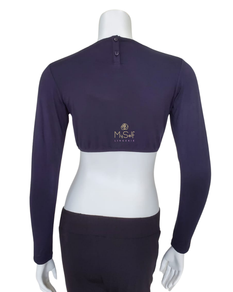 Gemsli SH318 Crop Long Sleeve Shell myselflingerie.com