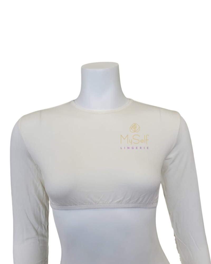 Gemsli SH318 Crop Long Sleeve Shell myselflingerie.com