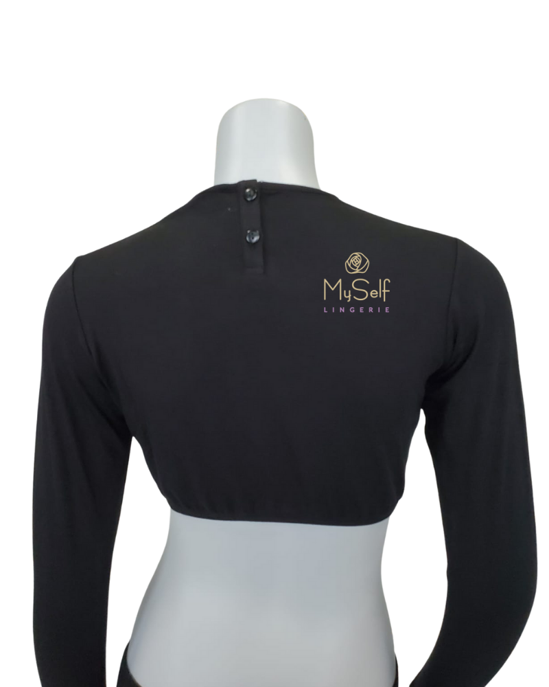 Gemsli SH318 Crop Long Sleeve Shell myselflingerie.com