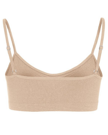 Me Moi MJBS-3001 Beige Beginner's Bralette 2 Pack MYSELFLINGERIE.COM