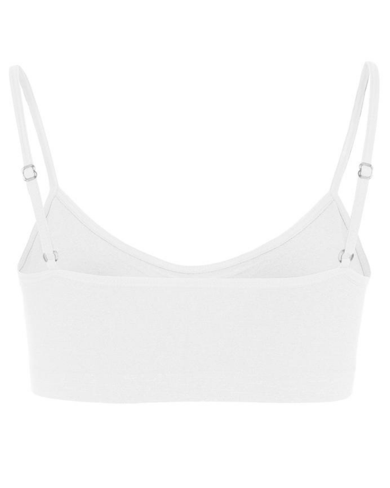 Me Moi MJBS-3001 White Beginner's Bralette 2 Pack mMe Moi MJBS-3001 White Beginner's Bralette 2 Pack myselflingerie.com