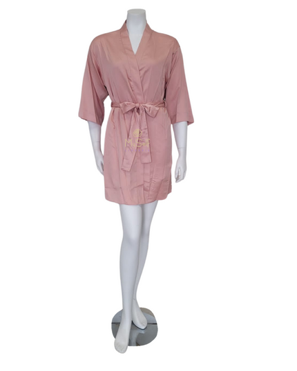 Flora Nikrooz Q80898 Victoria Lace Apricot Chemise & Wrap Set myselflingerie.com