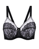 Wacoal 855186 Black Retro Chic Underwire Bra myselflingerie.com