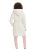 UGG 1121091 Cream Aarti Hooded Plush Robe Back