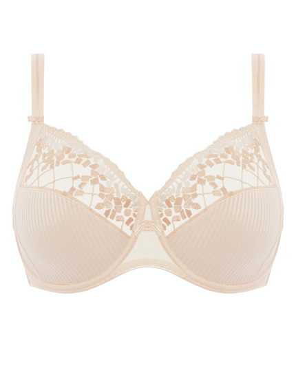 Chantelle 1381 Rose Perle' Pont Neuf Underwire 3 Part Cup Unlined Bra MYSELFLINGERIE.COM