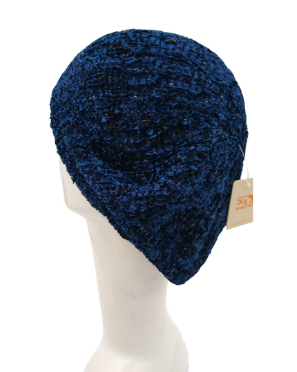 SG SG04-WL-LUR-DRM Dark Royal/Multi Lurex Lined Chenille myselflingerie.com