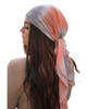 Tie Ur Knot Pastel Coral Dipped Ombre' Untied Scarf MYSELFLINGERIE.COM