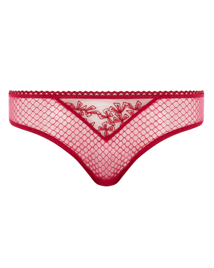 Chantelle 13A3 Candy Apple Instants Lace Bikini myselflingerie.com