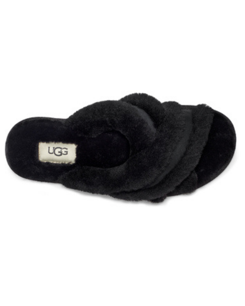 UGG Black Scuffita Slippers