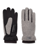 UGG 20942 Metal Sherpa Gloves with Storm Cuff MYSELFLINGERIE.COM