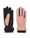 UGG 20942 Pink Cloud Sherpa Gloves with Storm Cuff myselflingerie.com