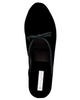 Jacques Levine 20397V Lolita Black Velvet Wedge Slipper myselflingerie.com