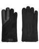 UGG 18712 Black Contrast Sheepskin Men's Gloves myselflingerie.com