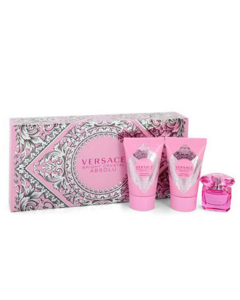 Versace Bright Crystal Absolu Mini Lotion & Perfume Gift Set ...