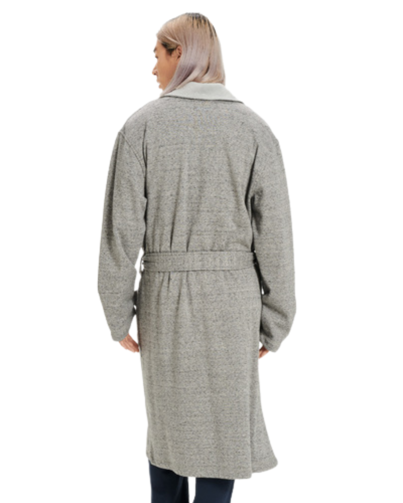 UGG 1096932 Grey Heather Robinson Men's Wrap Robe myselflingerie.com