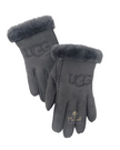 UGG 20931 Metal Sheepskin Embroidered Gloves myselflingerie.com