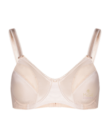 Gemsli BR100 Floral Imprint 3 Part Cup Underwire Bra myselflingerie.com