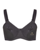 Gemsli BR100 Floral Imprint 3 Part Cup Underwire Bra myselflingerie.com