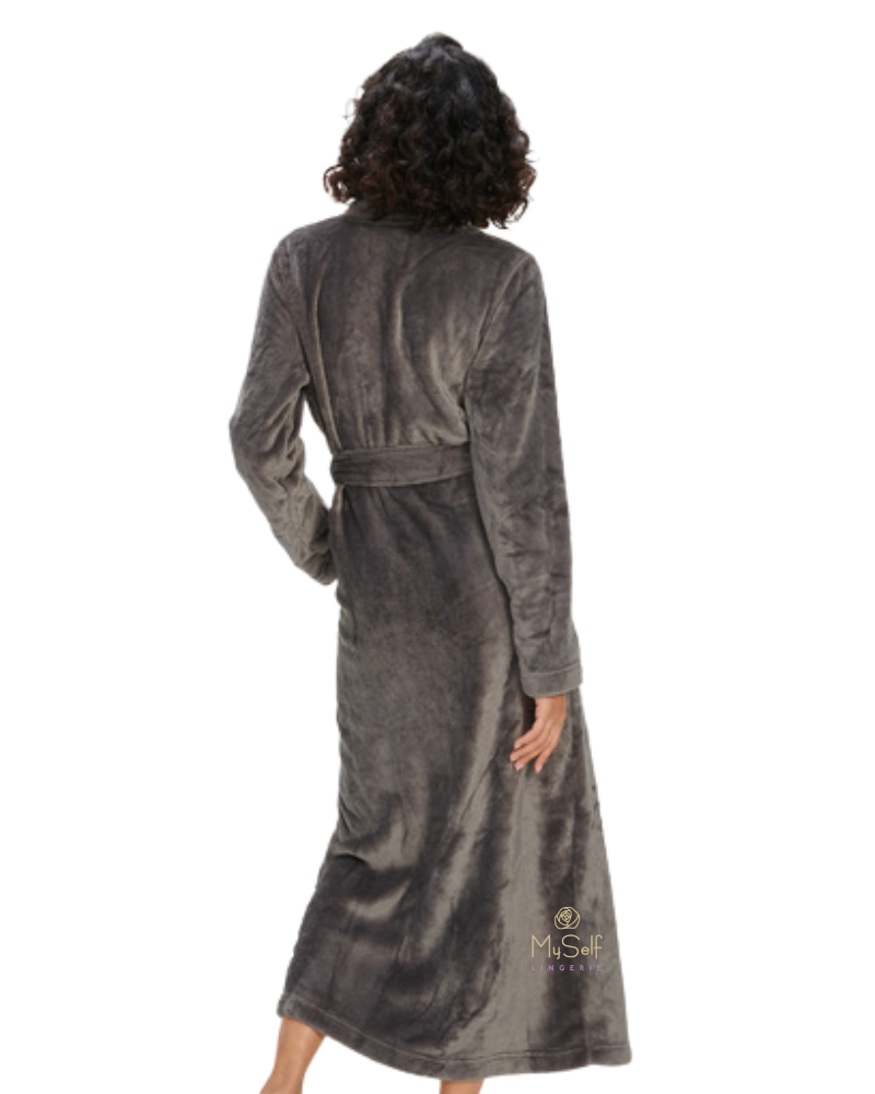 1099130 Charcoal Marlow Wrap Robe