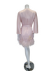Rya Collection 195 + 394 Pink Petal Heavenly Chemise & Feathers Satin Kimono Wrap myselflingerie.com