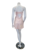 Rya Collection 195 + 394 Pink Petal Heavenly Chemise & Feathers Satin Kimono Wrap myselflingerie.com