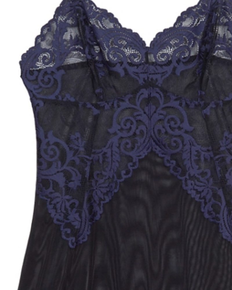 Wacoal 814322 Black/Eclipse Instant Icon Lace Chemise